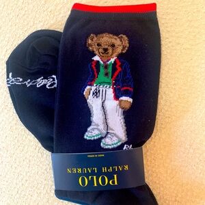 Ralph Lauren Polo Bear Socks Women’s NWT Limited Edition